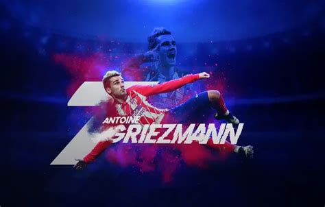 Wallpaper wallpaper, sport, football, player, Atletico Madrid, Antoine Griezmann for mobile and ...