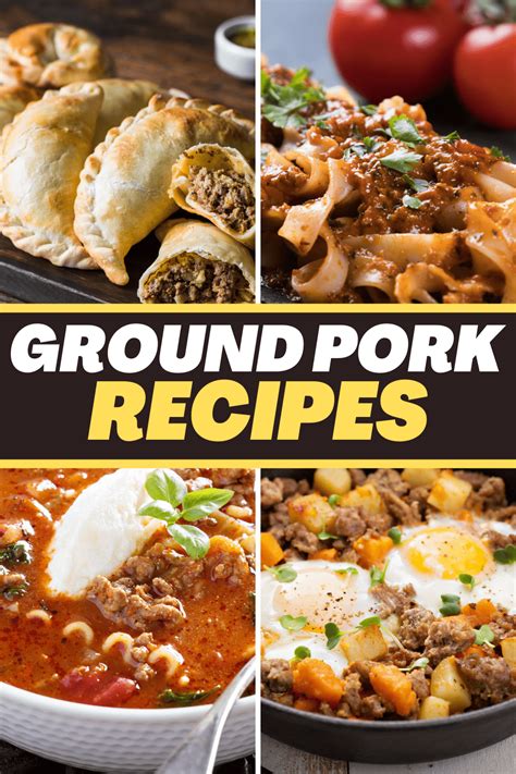 26 Easy Ground Pork Recipes for Dinner - Insanely Good