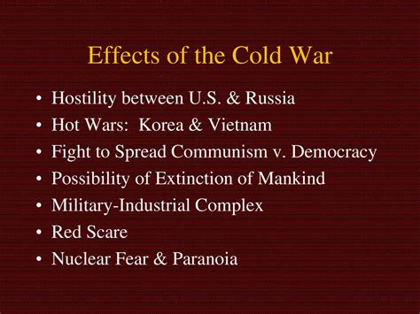 The Cold War (-1991). - ppt download