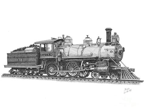 Steam Engine Trains, Train Engines, Vapor, Train Drawing, Railroad Art, Lionel Trains, Calvert ...