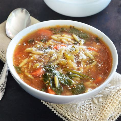 tomato orzo soup - phoebe's pure food