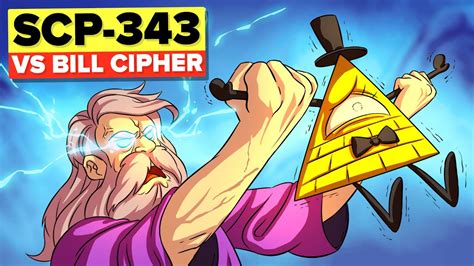 SCP-343 God Vs Bill Cipher From Gravity Falls - YouTube