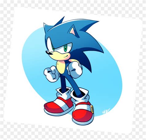 Modern Sonic Pump'd By Nkognz - Modern Sonic Fan Art - Free Transparent PNG Clipart Images Download