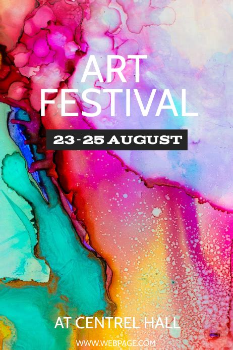 Art festival flyer template | PosterMyWall