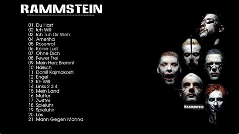 Best Of Rammstein Songs 2017 || Rammstein All Songs Playlist [Famous ...