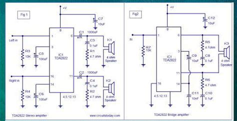 TDA2822 Audio Amplifier: Pinout, Datasheet, And Test, 57% OFF