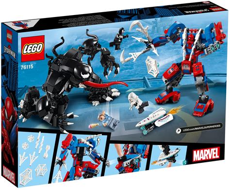 LEGO Marvel Spider Mech vs. Venom - GeekAlerts