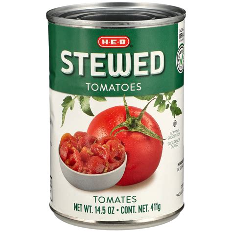 H-E-B Stewed Tomatoes - Shop Tomatoes at H-E-B