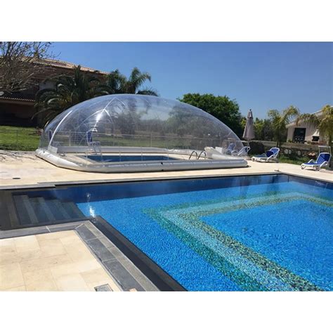 High Quality Large Inflatable Clear Dome Tent Pool Cover Inflatable Air Dome For Pool - Buy Pool ...