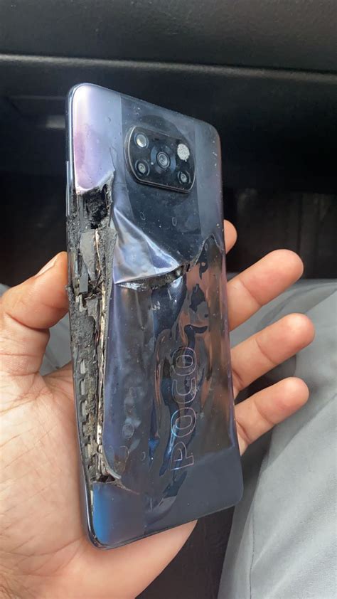 POCO X3 Pro allegedly goes up in flames in India after charging ...