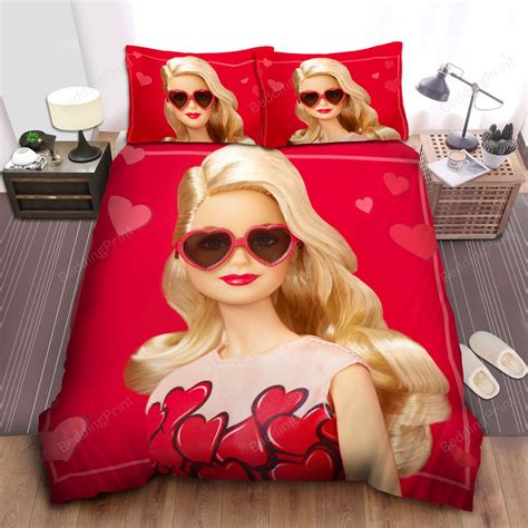 Red Barbie Bed Sheets Duvet Cover Bedding Sets. PLEASE NOTE: This is a duvet cover, NOT a ...
