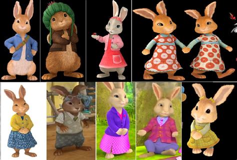 Peter Rabbit Characters (2012 TV Series) by Axlfan28 on DeviantArt