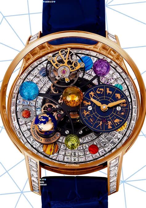 Jacob & Co. Astronomia Baguette Planets Zodiac Fancy Watches, Dream ...