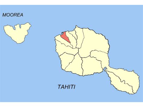 Papeete - Geographic Facts & Maps - MapSof.net