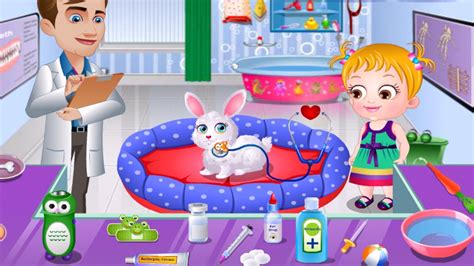 Baby Hazel Gameplay Kids children - Baby Hazel Pet Hospital - YouTube