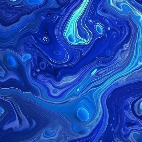 Premium Photo | Soothing Blue Slime Texture Background ai