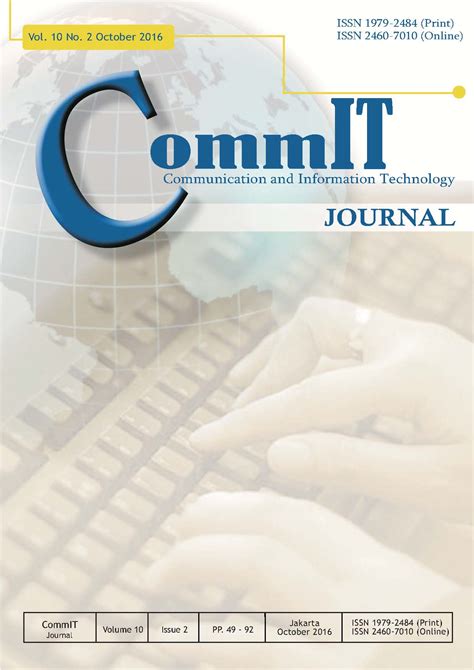 Communication and Information Technology Journal (CommIT)