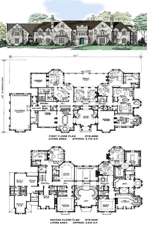 House Design Plans Mansion - UT Home Design