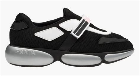 Prada Cloudbust Black/Pink-White // Available Now | Nice Kicks