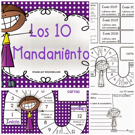 Manualidades De Los 10 Mandamientos