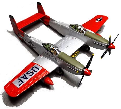 F-82G Twin Mustang 1:72 Scale Monogram Model Kit #85-5257 Review ...