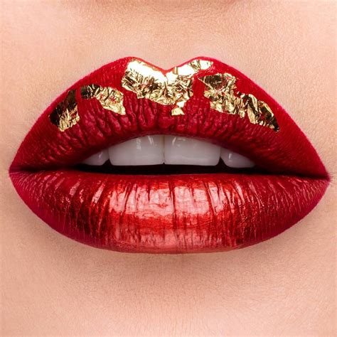 25 Amazing lip art will completely change your look - Legendary Liquid Metal in Chrismon Chrome ...