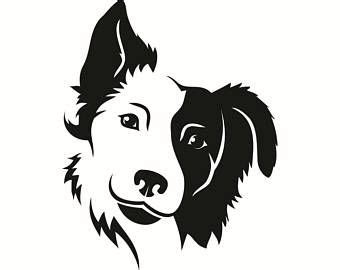 Картинки по запросу border collie silhouette svg