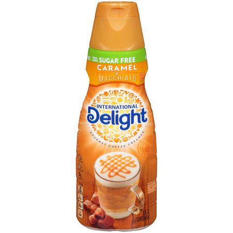 International Delight, Sugar Free Caramel Macchiato Coffee Creamer, 32 Oz. - Walmart.com