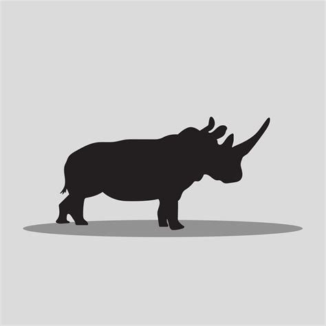 Rhino vector clip art 29283339 Vector Art at Vecteezy