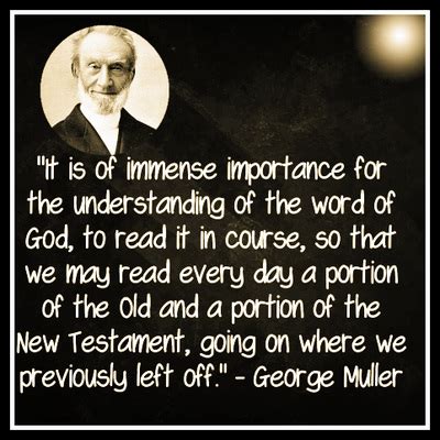 George Muller Picture Quotes - GeorgeMuller.org