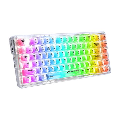 Redragon ELF PRO K649 Wireless Hot-Swappable Transparent Keyboard – Redragonshop