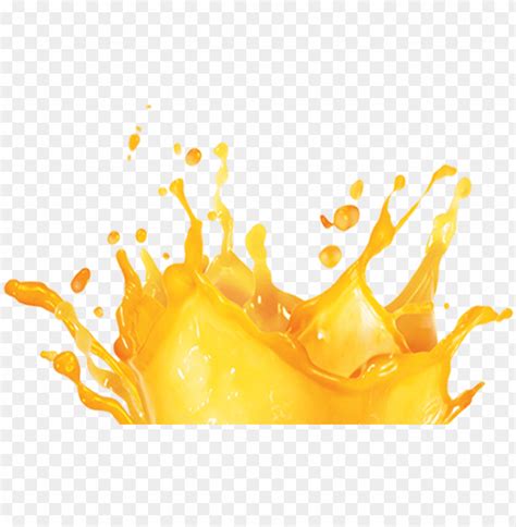 Juice Png Image Hd - Yellow Water Splash PNG Transparent With Clear ...