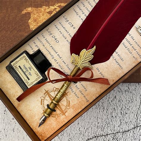 Personalized CALLIGRAPHY PEN SET, Vintage Style Calligraphy Set for ...