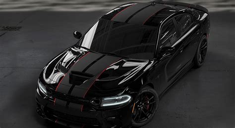 2019 Dodge Charger SRT Hellcat Octane Edition (Color: Pitch Black) - Front Three-Quarter, HD ...