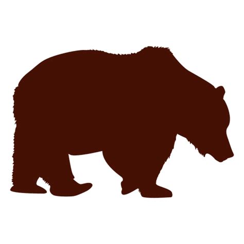 Grizzly Bear Silhouette Vector | Free download on ClipArtMag