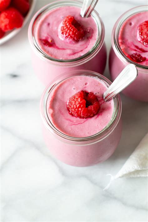 Vegan Raspberry Pudding - #foodbyjonister