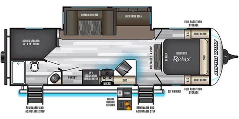 2022 Forest River Cherokee Alpha Wolf 26DBH-L Travel Trailer Specs