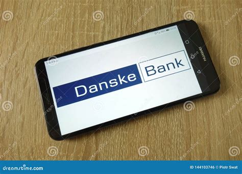 Danske Bank Logo Displayed on Smartphone Editorial Photo - Image of ...