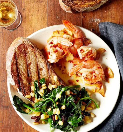 Garlic Shrimp and Catalan Spinach by Chef Jose Andres, wsj #Shrimp # ...