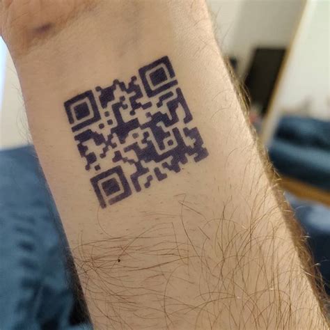 I got a QR Code Tattoo! | Further Reading