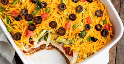 Seven-Layer Taco Dip - Insanely Good