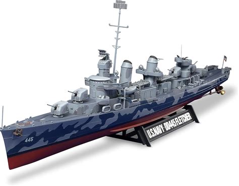 Tamiya U.S. Fletcher Class Destroyer Model Kit : Amazon.com.au: Toys & Games