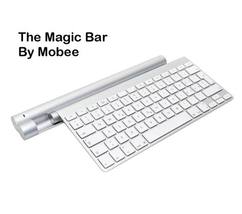 Mobee Magic Bar Unbox - Induction Charging for Mac Wireless Keyboard