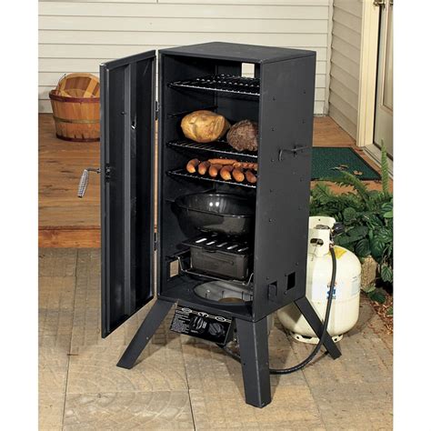 Smoke Hollow® Charcoal Smoker - 110415, Grills & Smokers at Sportsman's Guide