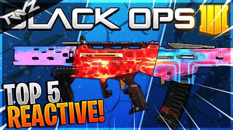 TOP 5 BEST REACTIVE CAMOS IN BLACK OPS 4! BEST REACTIVE CAMO TO USE IN ...