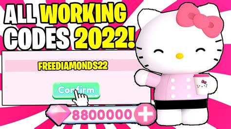 *NEW* ALL WORKING CODES FOR MY HELLO KITTY CAFE IN 2022! ROBLOX MY ...