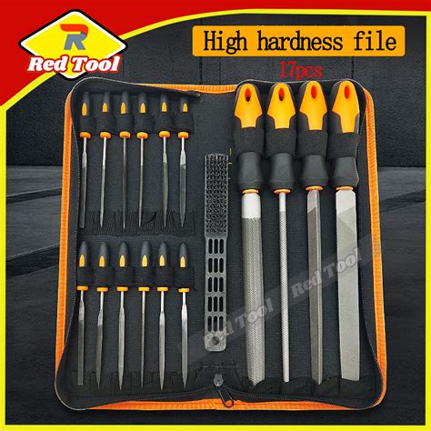 17Pcs metal file set, used to shape metal, wood and tools. Needle file ...