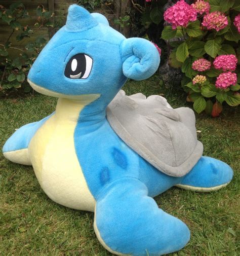 Giant PokeCen Lapras Plush by MizukiiMoon on DeviantArt