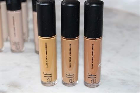 ELF 16 Hr Camo Concealer Review & Swatches - 18 Shades