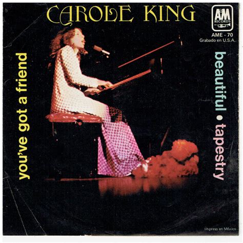 Carole King - You've Got A Friend / Beautiful / Tapestry (1972, Vinyl ...